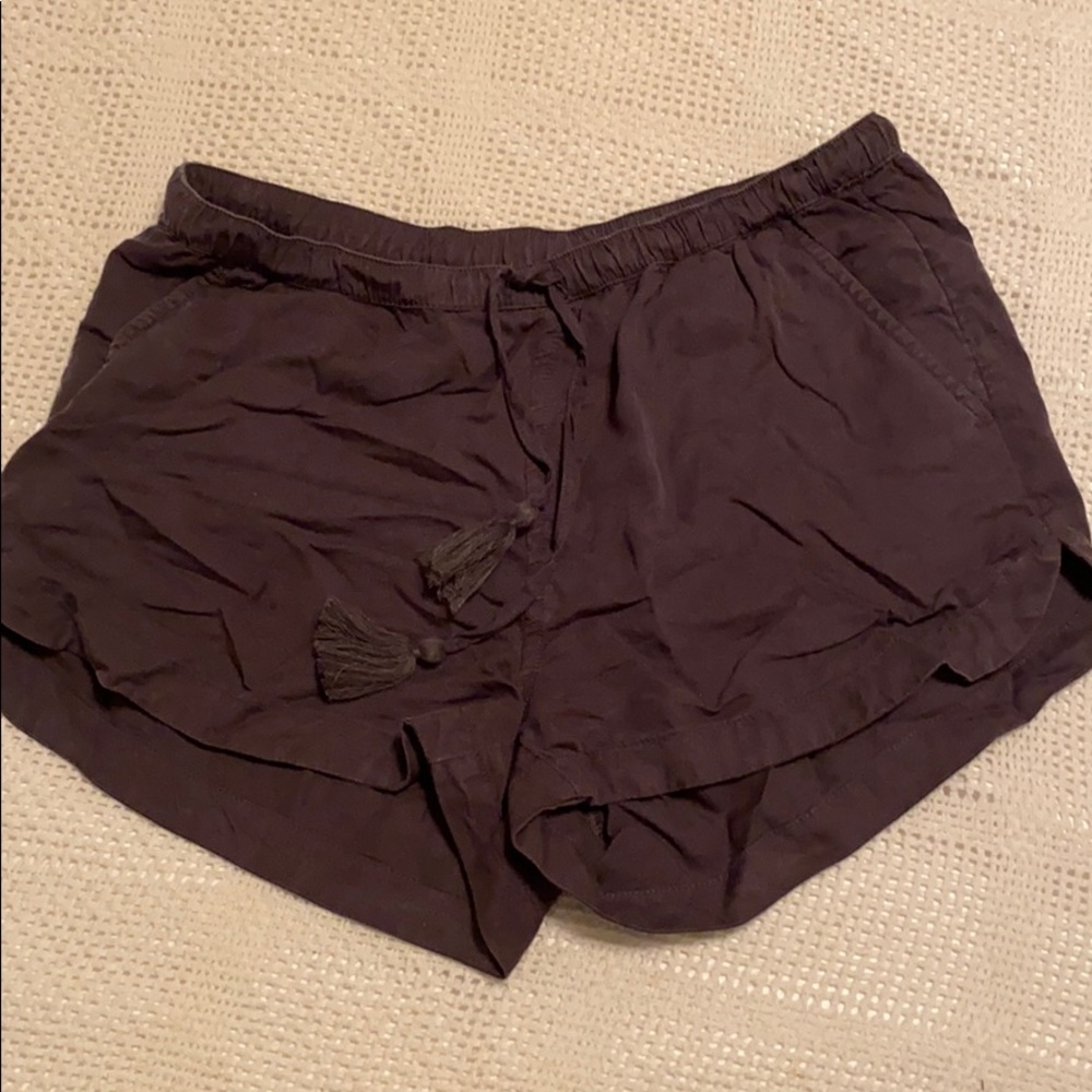 Aerie charcoal grey shorts
